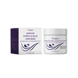 Unbranded Vitamins Keratin Purple Hair Mask - Violet Blue Protein Deep Conditioner 100g