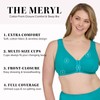 LEADING LADY, The Meryl, Front-Closure, Cotton Bra, Comfort Sleep Bra