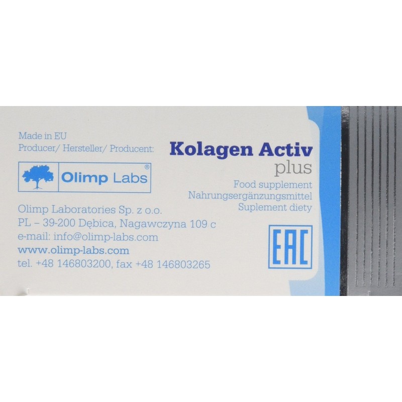 Olimp Kolagen Activ Plus N 80 with Added Calcium, Magnesium,