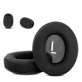 MH650 Earpads,HAIZEEN Earpads Compatible with Cooler Master MH630 MH650 Gaming Headphones Ear pads Replacement Cushion(Breathable Fabric/High-grade Foam)