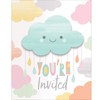 Creative Converting Sunshine Baby Shower Invitation, One Size, Multicolor