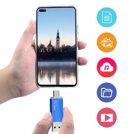 64GB USB Memory Stick USB 2.0 OTG Flash Drive Thumb Drive Pen Drive -2PS