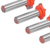 4Pcs Woodworking Router Bits Set 8 Shank SharpenNosed Engraving Machines