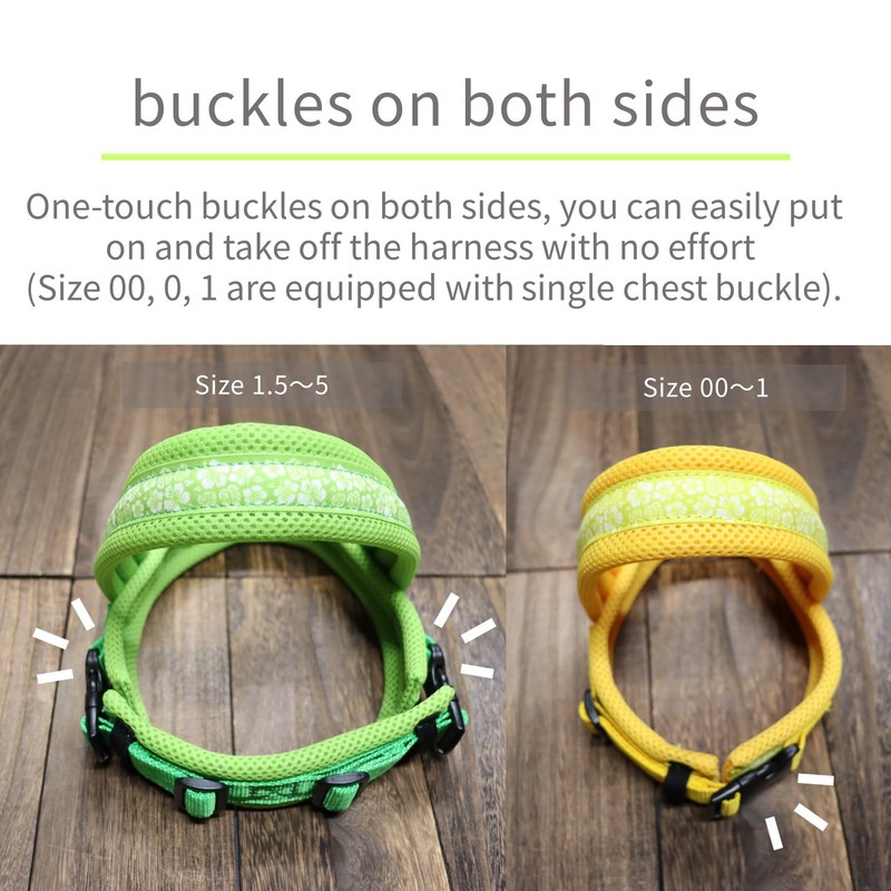 Hakusan Just Fit Dragon Harness Aloha Mesh (Ocean Blue Aloha,