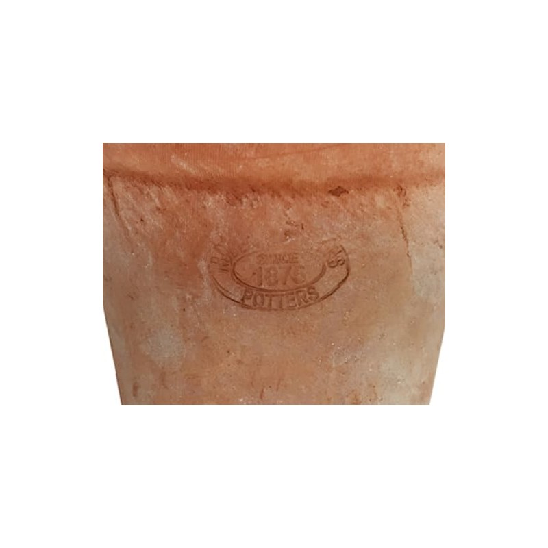 degawo Aged Terracotta Flower Pot 'Long Tom'
