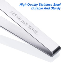 Fish Set of 3 Professional Stainless Steel Tweezers for Food and Fish Removal