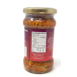 Rani Punjabi Pickle Hot (Achar, Spicy Indian Relish) 10.5oz (300g) ~ Glass Jar, All Natural | Vegan | Gluten Free | NON-GMO | No Colors | Popular Indian Condiment, Indian Origin