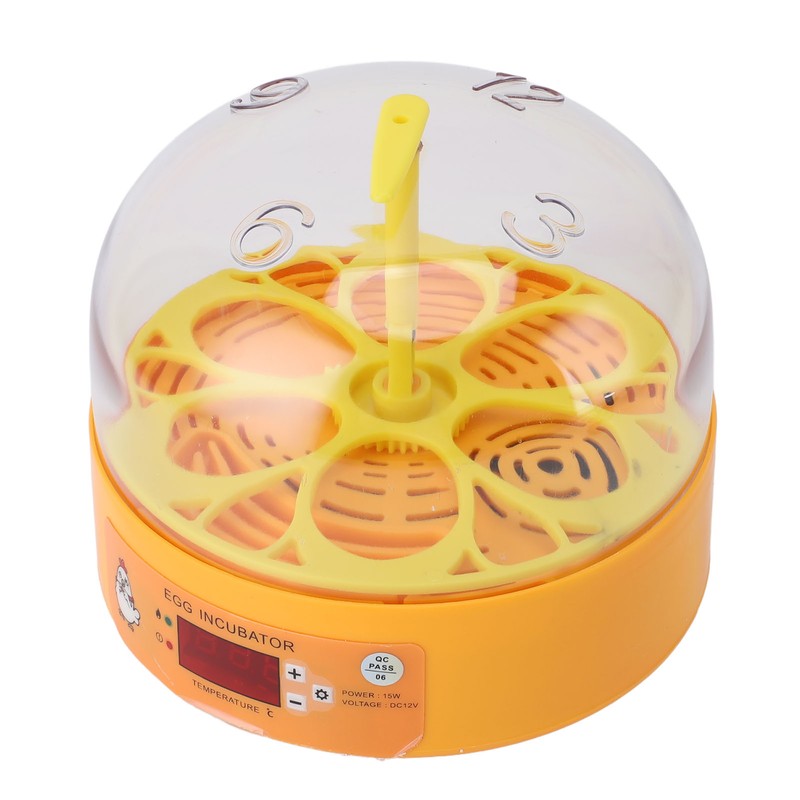 Egg Incubator 6 Eggs Smart Egg Hatchery Temperature Control Manual