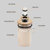 Coffee Canister 1.8L Stainless Steel Airtight Coffee Bean Storage Container