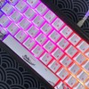 JSJT Shine Through Keycaps-Japanese Keycaps 129 teclas Plum Blossom juego