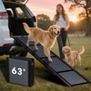HBTower 63" Long & 17.3" Wide Folding Dog Ramp for