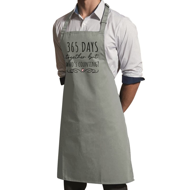 Fabulous Premium Kitchen Apron 365 Days Together but Who's Counting