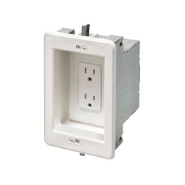 Arlington Industries - TVBS503 - Arlington TVBS503 Single-Gang Steel TV Box