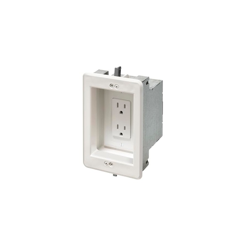 Arlington Industries - TVBS503 - Arlington TVBS503 Single-Gang Steel TV