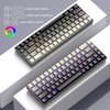 MageGee Portable 60% Mechanical Gaming Keyboard, Hot Swappable Blue Whale