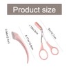 2 Pcs Eyebrow Trimmer Scissor Eyebrow Trimmer Set Professional Precision
