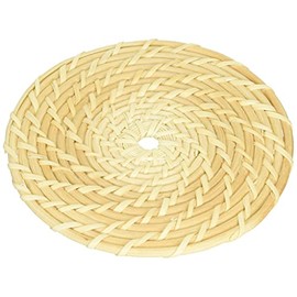 Manyo Round Rattan Trivet, Small