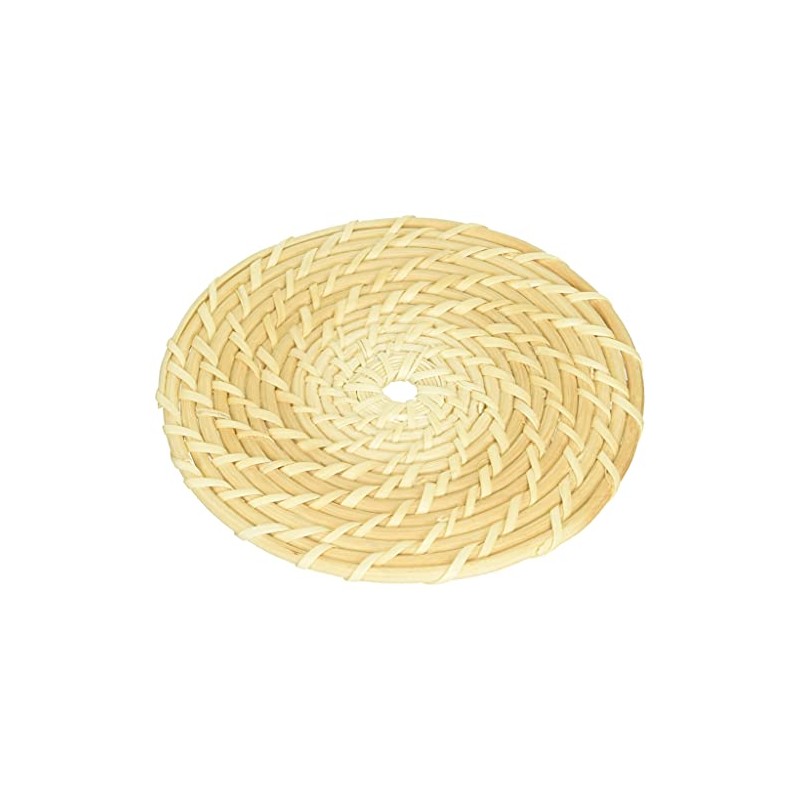 Manyo Round Rattan Trivet, Small