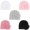 BQUBO Newborn Baby Girls Hats Hospital Hat Baby Cotton Beanie