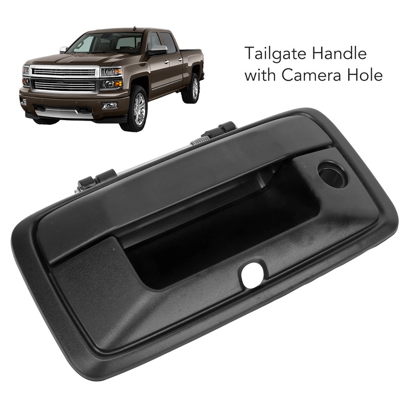 Tailgate Handle with Camera Hole 23448681 Rear View Backup Camera