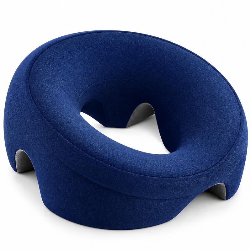 Memory Foam Face Down Pillow for Prone Rest – Open-Center