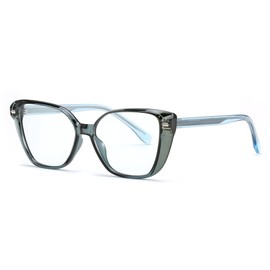 FEISEDY Cat Eye Blue Light Glasses for Women Anti Glare Eyestrain Computer Game Glasse B0123