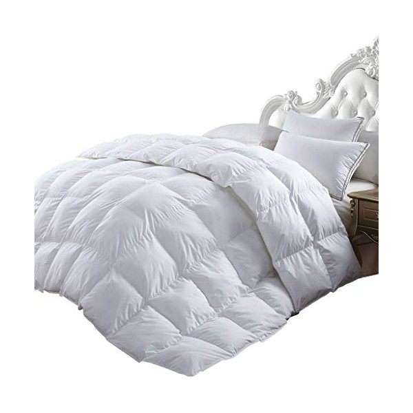 Goose Down Comforter 1500 Thread Count 100% Egyptian Cotton, 750fp,