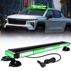 Nilight 29.5" Roof Top Strobe Lights 56LED Hazard Light Emergency Safety Warning LED Flashing Light Bar Magnetic Mount 12V 24V Cars Trucks Tractors Snow Plows Construction Vehicles