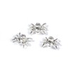 BeeSpring 10pcs 3D Spider with Rhinestones Nail Art Glitters DIY