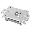 FMHXG 35mm Rail Mounting Bracket Metal 35mm DIN Rail Mount Adapter for Single Phase Solid State Relay Relay Rail Mounting