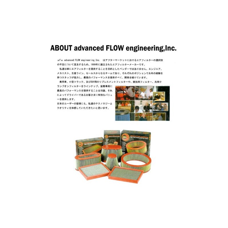 Magnum FLOW エアーフィルター トヨタ ランクル 98/01~07/07 純正交換 グリーンフレーム30-10027G