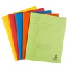 Idena 300041 Cardboard Folders A4 10 Items Green / Yellow