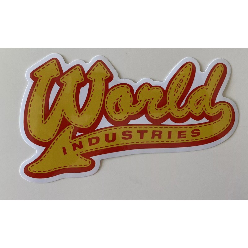 World Industries Sticker Skateboard Sticker Vintage 90’s Skateboard Sticker BOGO