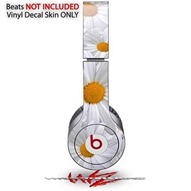 Skin Decal Wrap Works with Original Beats Solo HD Headphones Daisys Skin Only (Headphones NOT Included)