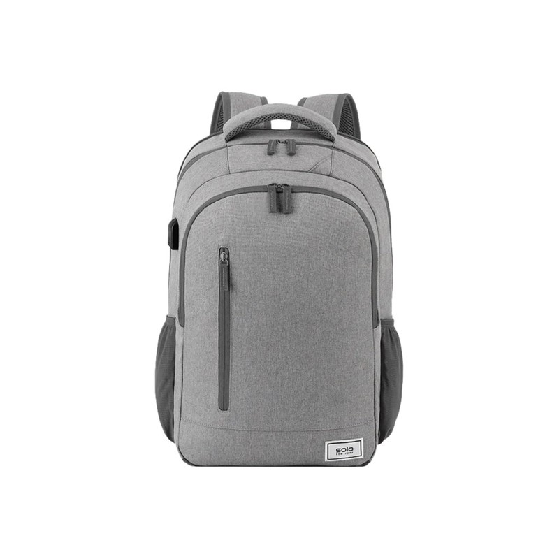 Solo Re:Define Laptop Backpack, Gray, 15.6"