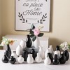 Sowlvenco Ceramic Bud Vase Set of 12, White Small Vases