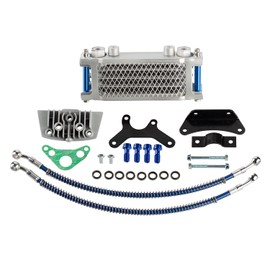 Universal Motorcycle Engine Oil Cooler 125cc 140cc Dirt bike Pit Bike Monkey Bike DAX Pocket Bike ATV Motorcycle Use Oil Cooler Set