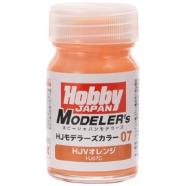 Hobby Japan HJ Modelers Color 07 HJV Orange 0.5 fl oz (15 ml) Model Paint HJ07C