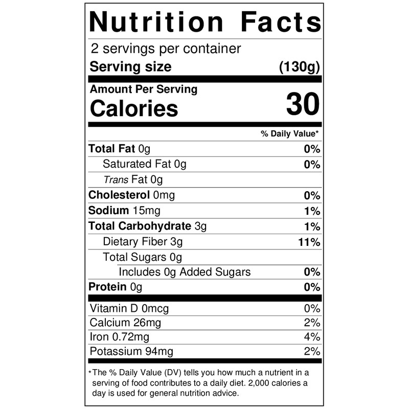 Chaokoh Bamboo Shoot Tip Whole in Water (6 Pack, Total