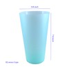 AOYITE Large Plastic Cups 32 oz - Reusable Big Drinking
