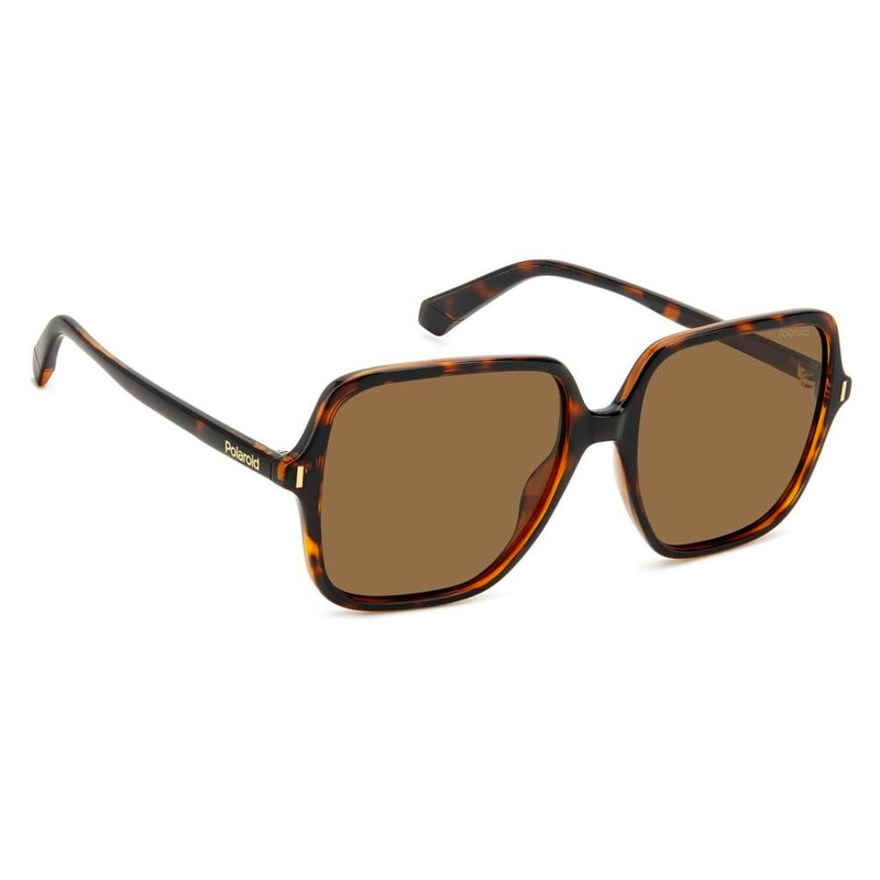 Polaroid Women's Sunglasses, Havana