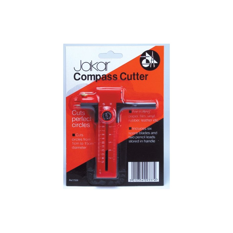 Jakar Compass Circle Cutter Cuts Perfect Circles for Paper Vinyl