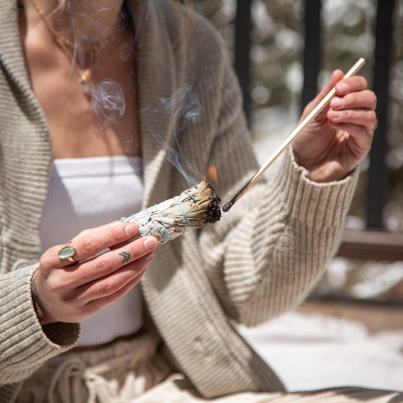 JL Local Smudge Kit Refill - White Sage & Palo