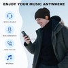 Rotibox Washable Bluetooth Beanie Hat with Wireless Stereo Over Ear