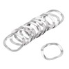 sourcing map 10Pcs 0.63" x 0.83" x 0.01" 304 Stainless