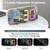 Sukeen Alarm Clocks Bedside, Alarm Clock with Dimmable LED Display,