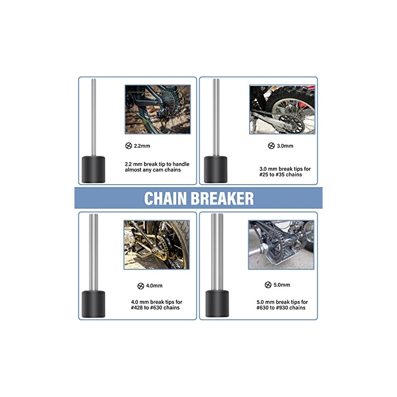 Herramienta de reparación de remaches para motos y motos