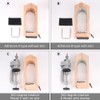 360° Rotating Leather Stitching Pony, Table-Mount Clamp