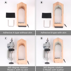 360° Rotating Leather Stitching Pony, Table-Mount Clamp