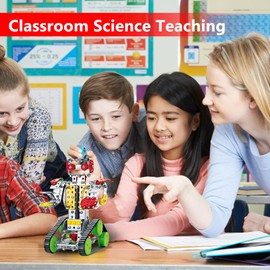 Bearbao STEM Metal Model Robot Building Kit – 262 PCS Assembly Robot Model Kit with Tools & Manual for Kids Ages 12 and Up, DIY Assembly Robots Toy for Boys Girls, Great Gift for Kids Adults